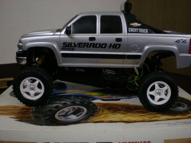 chevy silverado rc truck body